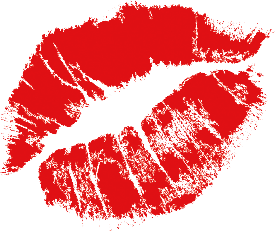 Lipstick Lips - Lipstick, Romance, Love, Kiss Card (945x792), Png Download