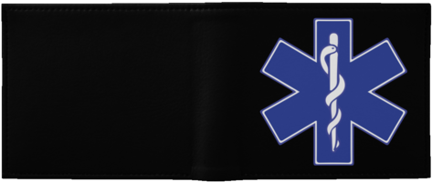 Star Of Life Blue Wallet - Condor Cap Multicam + Emt Patch 3''x3'' Black Blue (480x480), Png Download