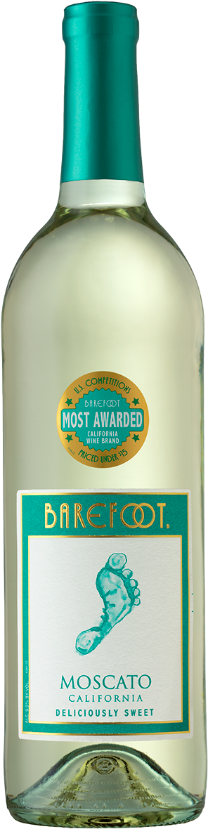 Moscato - Barefoot Sauvignon Blanc White Wine 75cl (473x1200), Png Download