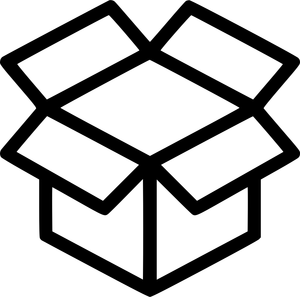 Openbox - - Png White Box Icon (980x970), Png Download