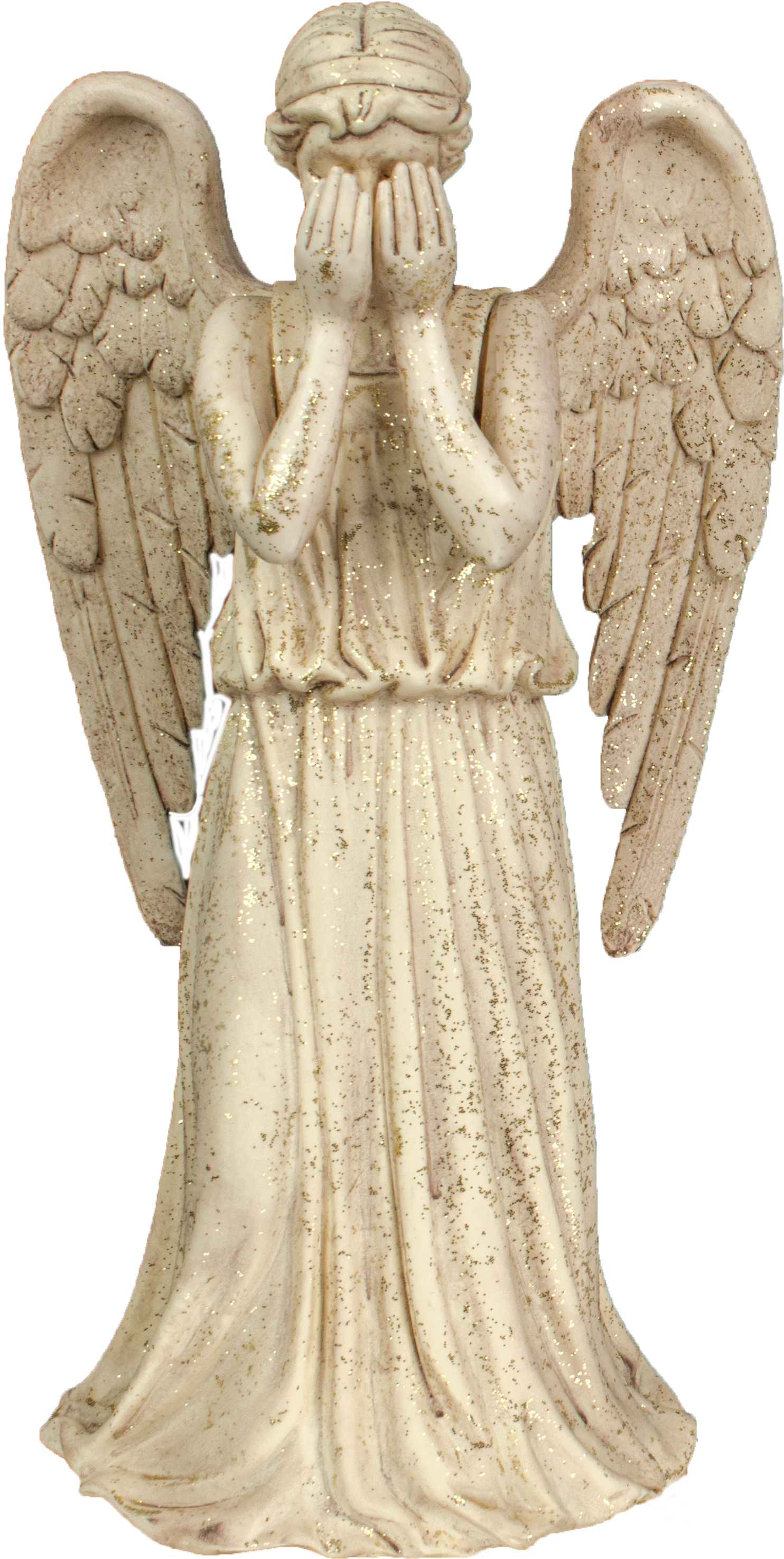 Doctor Who Angel Christmas - Christmas Weeping Angel (1484x2948), Png Download