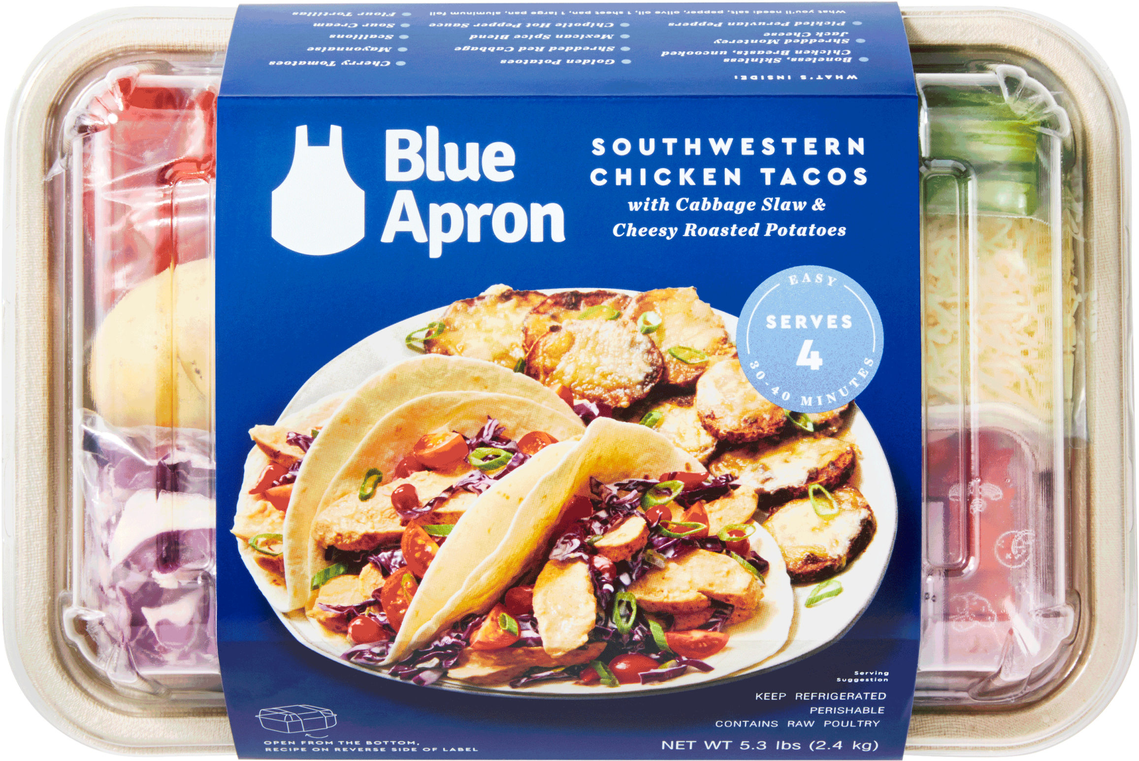 Costco Blue Apron (2400x1800), Png Download