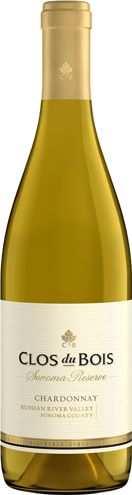 2015 Clos Du Bois Sonoma Reserve Chardonnay Russian - Clos Du Bois Chardonnay 2015 (308x1000), Png Download