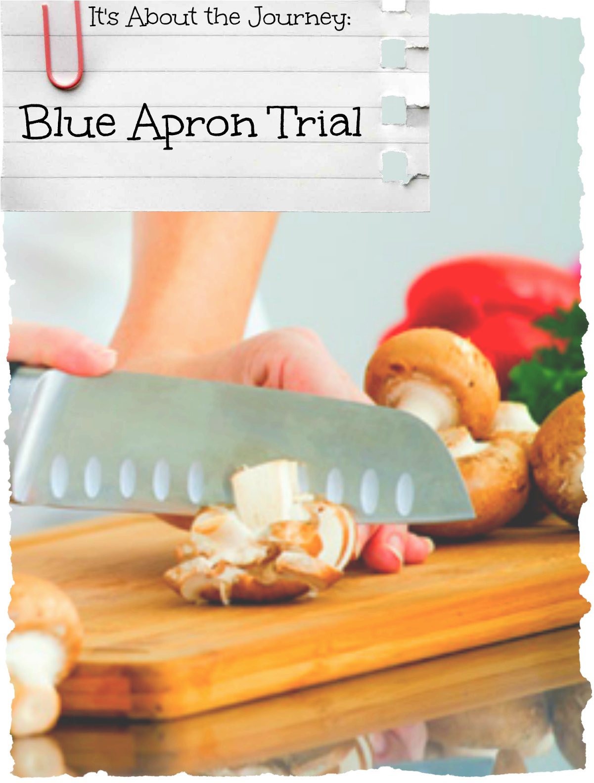 Blue Apron Trial - Cooking (1200x1600), Png Download