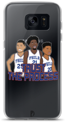 76ers Ben Simmons, Joel Embiid, Markelle Fultz - Smartphone (498x498), Png Download