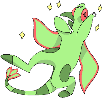 “ Flygon Daily - Cartoon (1280x914), Png Download
