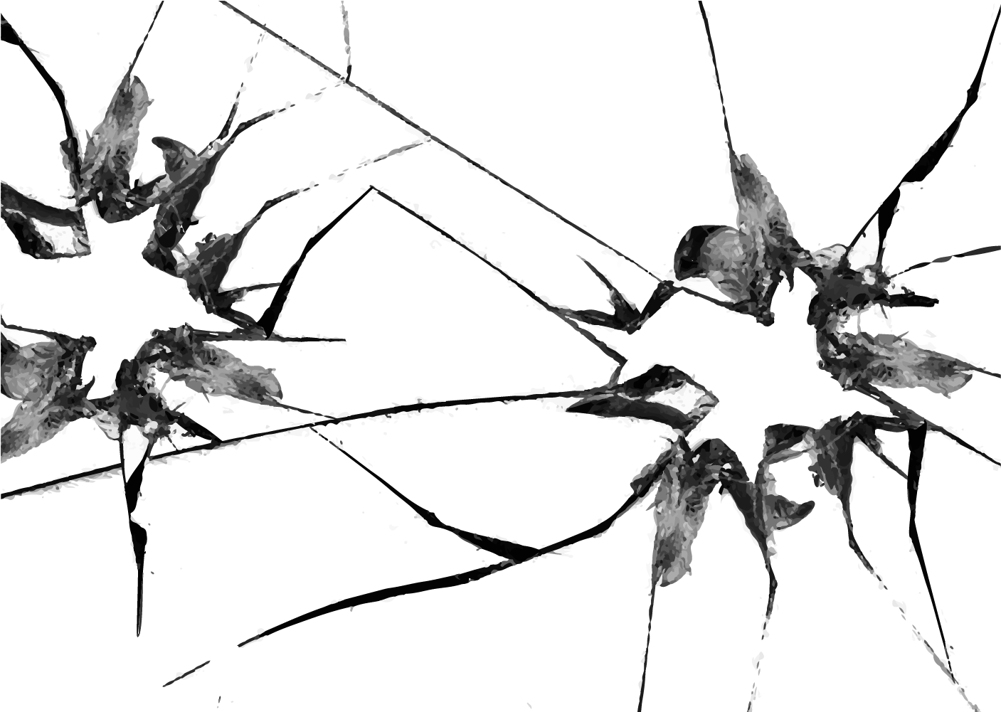 Glass Download Black Transprent Svg Stock - Shatter Glass Drawings (1464x1053), Png Download