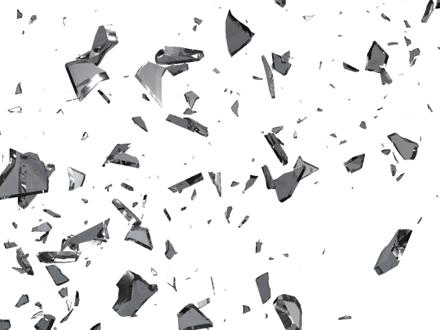 Bs Edit'x - Glass Shattering Png (640x480), Png Download