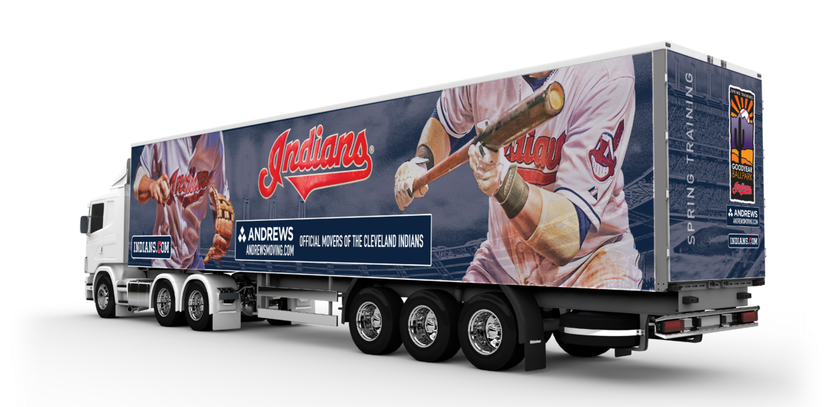 53 Indians Truck 1 - Fajne Loga Firm Transportowych (1200x600), Png Download