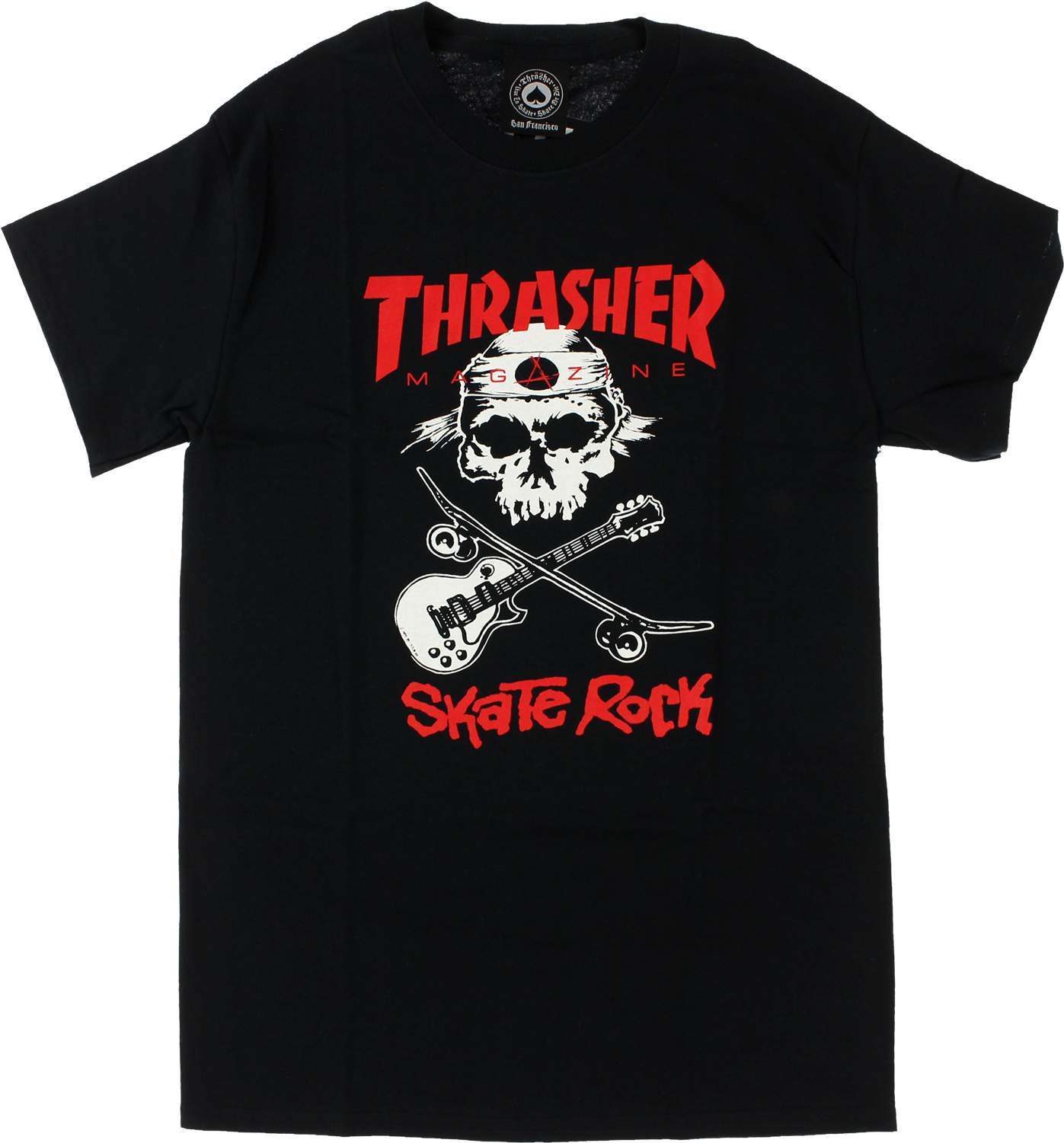 Thrasher Skate Rock Ii T-shirt - Thrasher Skate Rock (1500x1500), Png Download