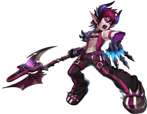 Dio - Grand Chase Characters Dio (500x397), Png Download