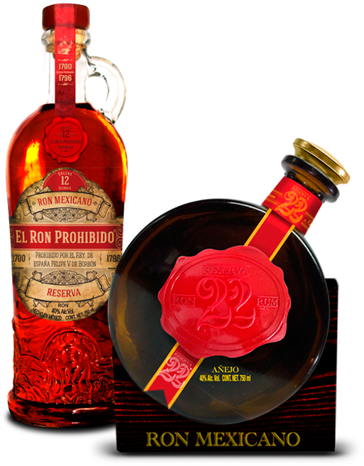 El Trashumante Torta De Guanajuato - Cervecera Mexicana El Ron Prohibido Dark Rum (562x687), Png Download