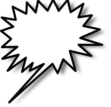 Comic Bubble 5 - Create & Draw Your Own Comics Blank Comic Panelbook: (370x356), Png Download