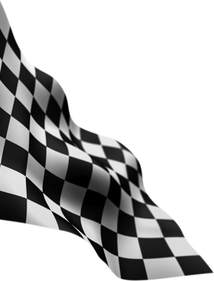 Race Car Flag Png Clipart - Race Flag (305x400), Png Download