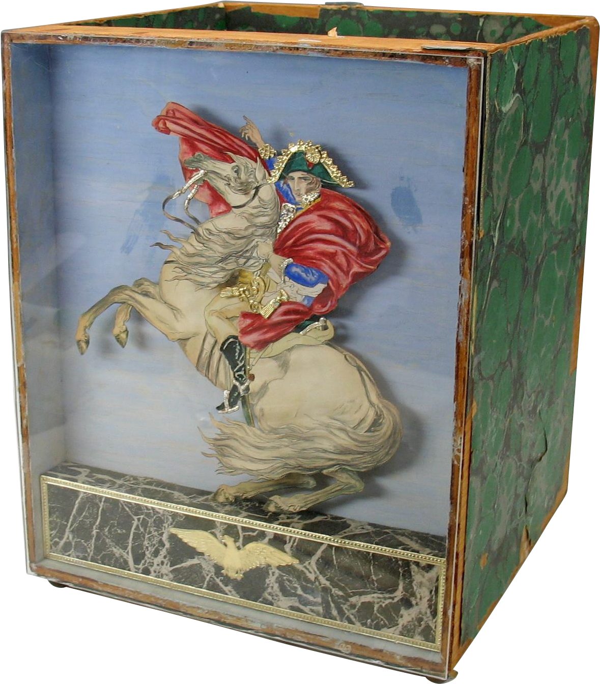 Dresden & Watercolor Paper Napoleon Shadow Box Large - Watercolor Painting (1343x1343), Png Download
