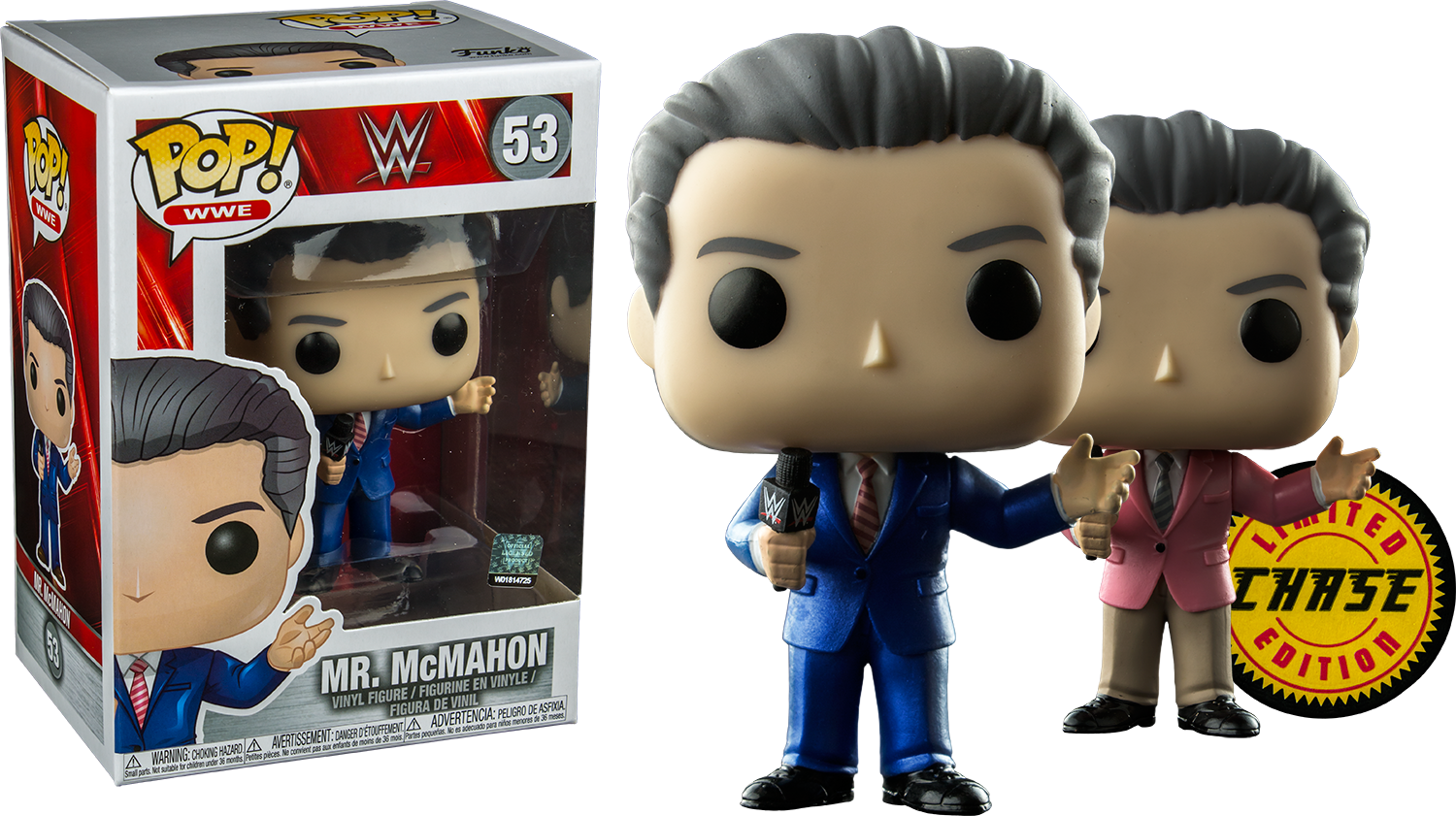 Wwe - Wwe Mick Foley Old School Pop! Vinyl Figure (1500x841), Png Download