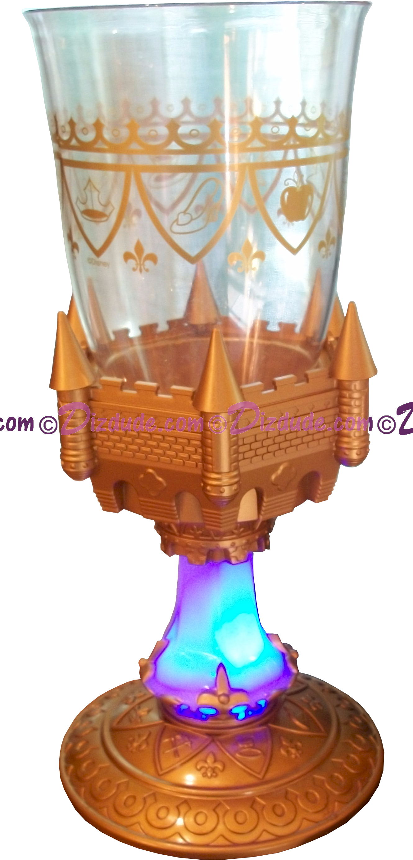 Disney New Fantasyland Light Up Souvenir Glass For - Our Guest Restaurant Souvenir Cup (1329x3049), Png Download