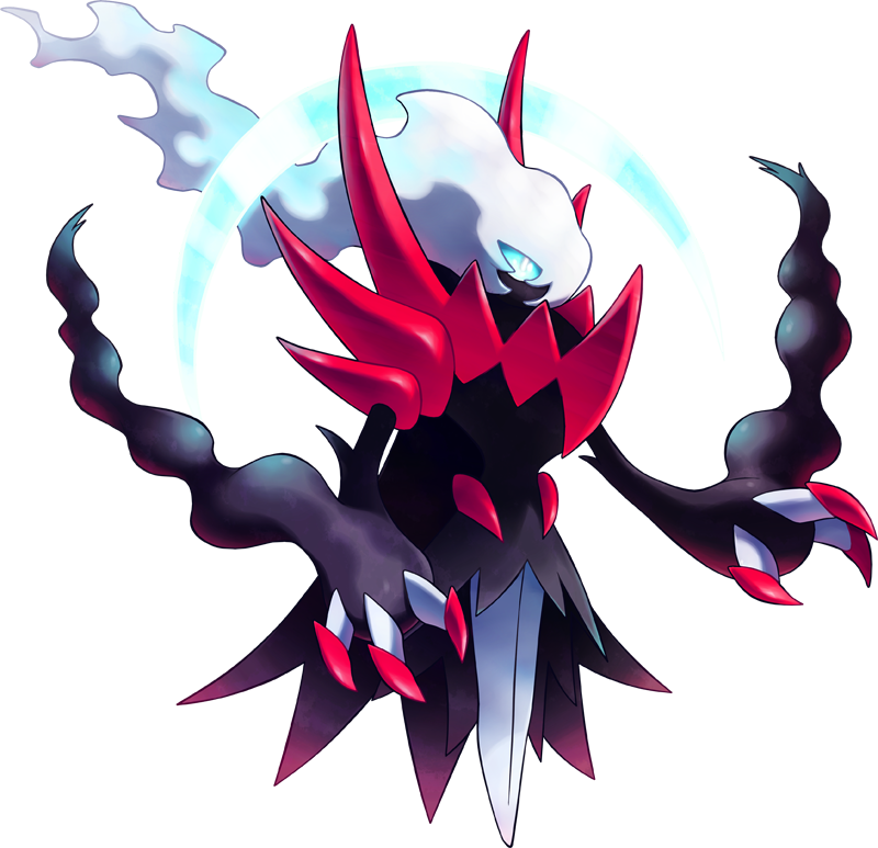 Shiny Mega Darkrai Pokédex - Mega Darkrai (800x773), Png Download
