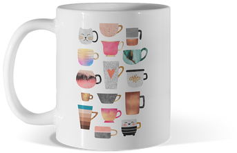 Coffee Cup Collection - Coffee Cup (360x360), Png Download