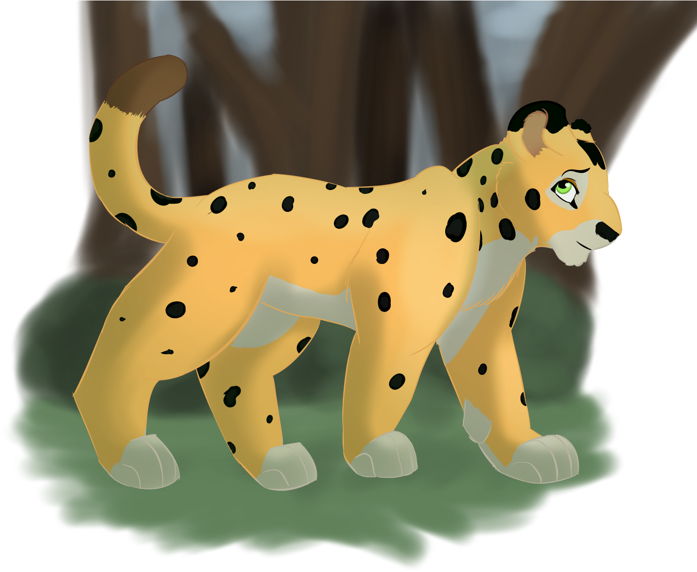 Maisha - Art Trade - Animal Figure (1600x1200), Png Download