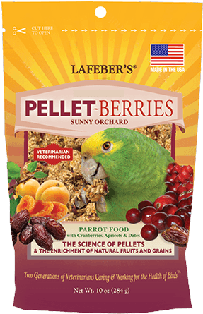 Pellet Berries For Parrots - Lafeber's Pellet-berries Sunny Orchard, Parrot, 3.5 (480x480), Png Download