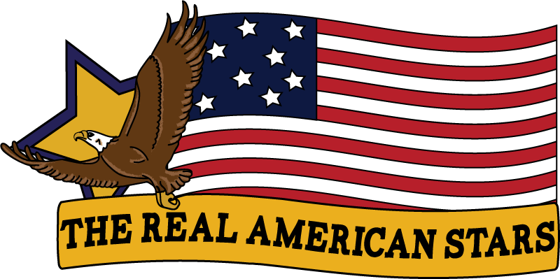 The Real American Stars - Flag Of The United States (800x399), Png Download