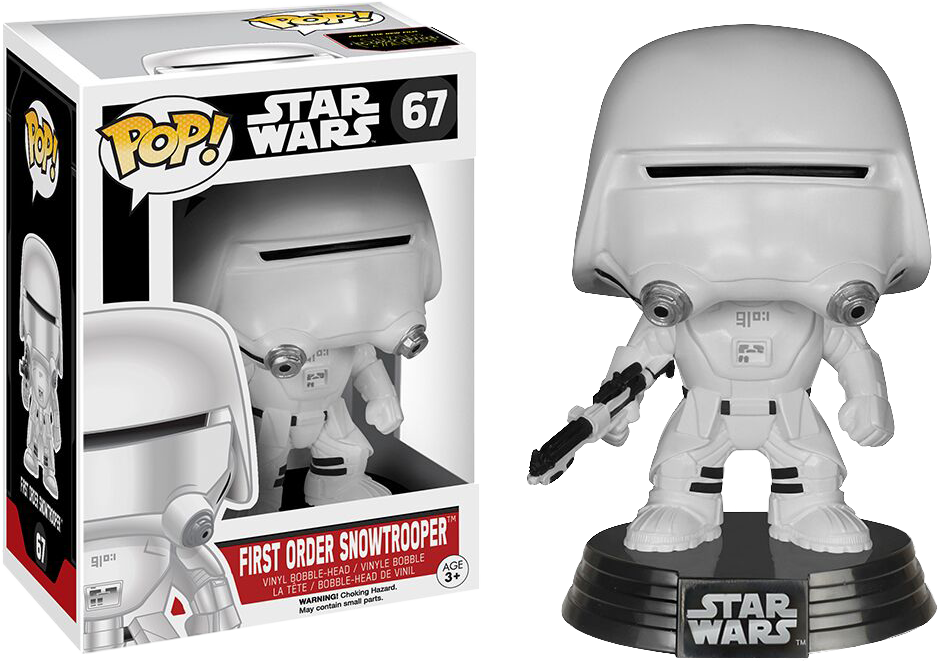 Star Wars First Order Snowtrooper Pop - Pop Star Wars Snowtrooper (600x600), Png Download
