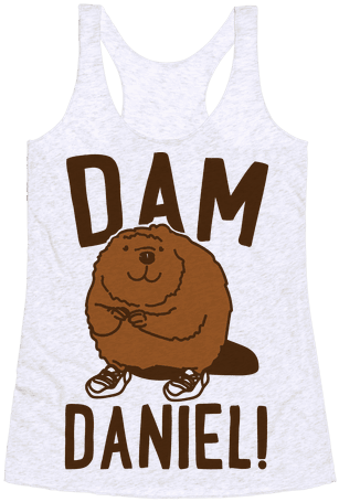 Dam Daniel Racerback Tank Top - Top (484x484), Png Download