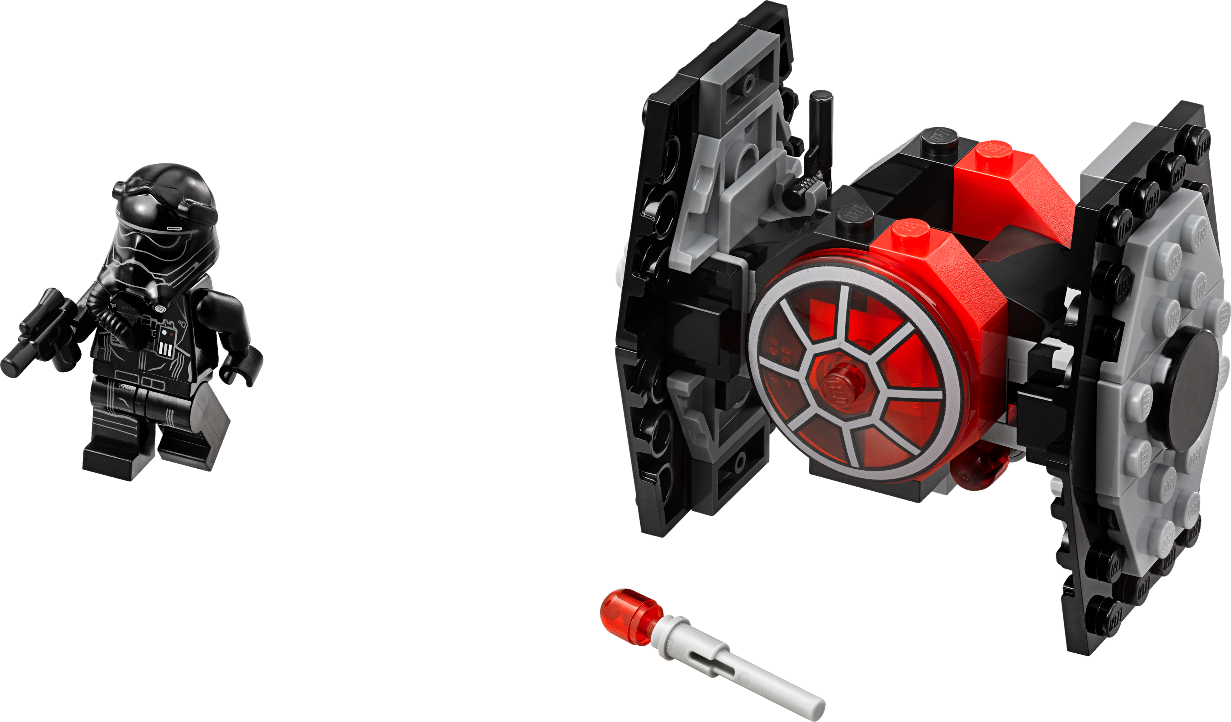 Star Wars 75194 First Order Tie ,, , Large - Lego 75194 (3964x2326), Png Download