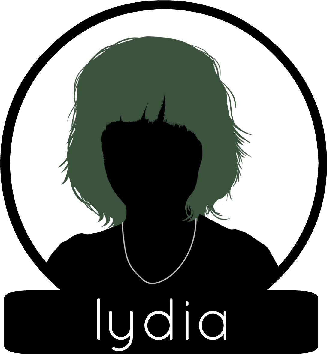 Lydia Circle Bg Label - Clip Art (1414x1469), Png Download