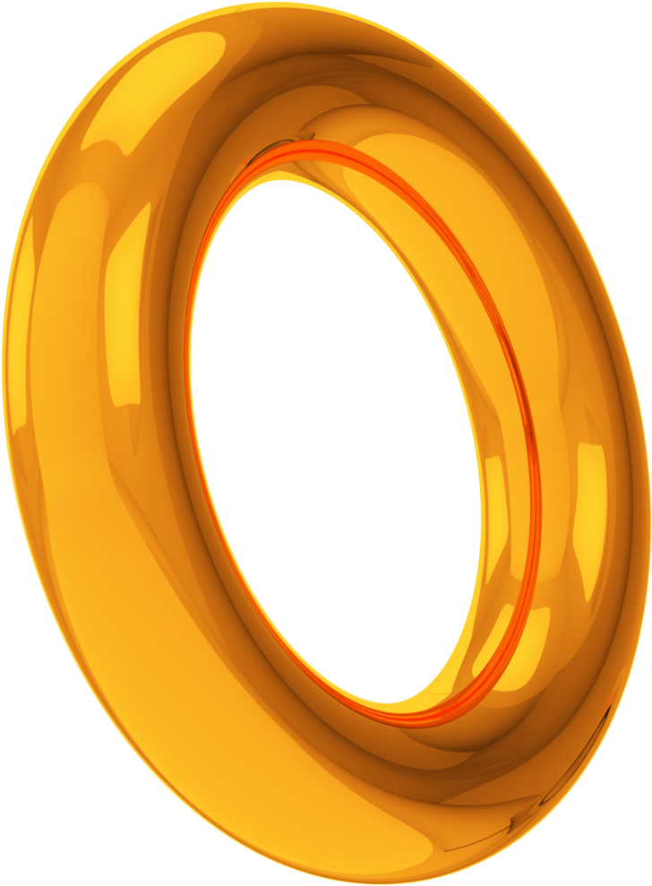 Warp Ring - Sonic Ring Png (1024x1024), Png Download