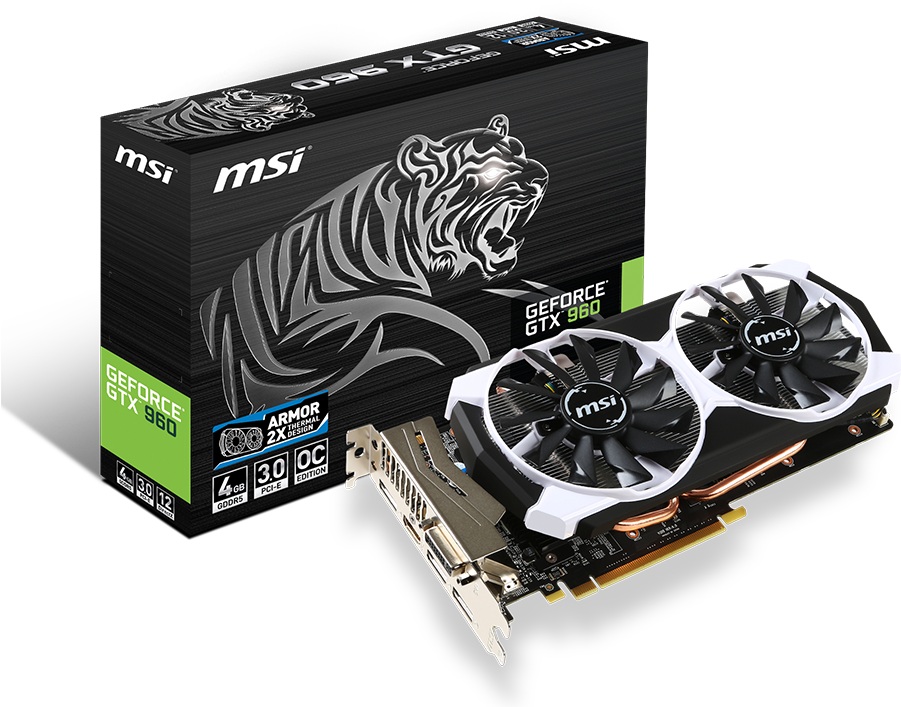 Geforce Gtx 960 4gd5t Oc - Msi Gtx 970 4gb (1024x819), Png Download