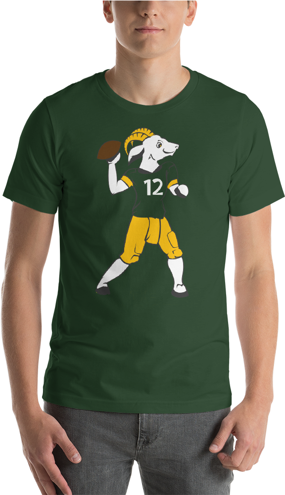 Aaron Rodgers Goat Shirt - T-shirt (1000x1000), Png Download