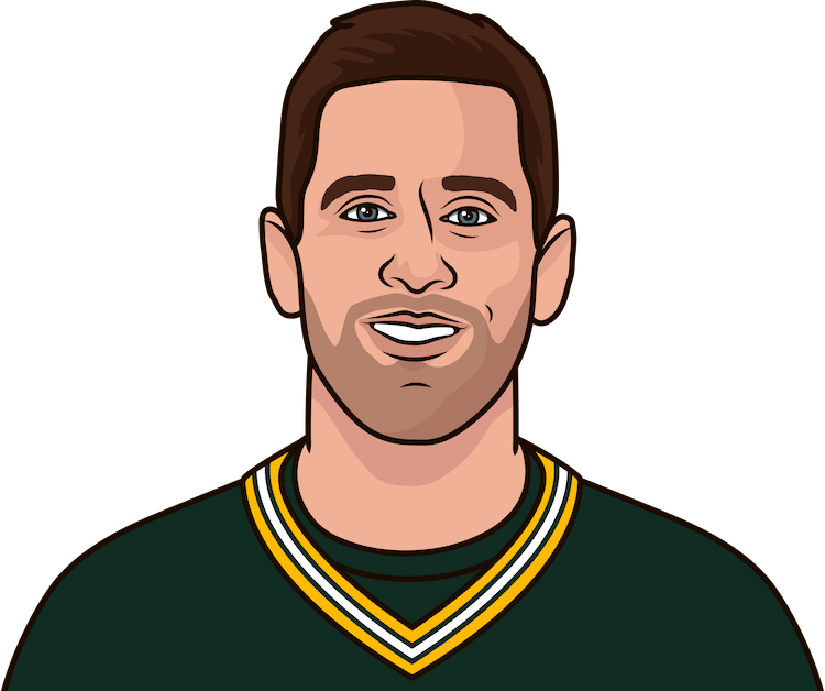 Aaron Rodgers Has 2 Games Played For The Packers This - Aaron Rodgers (750x628), Png Download