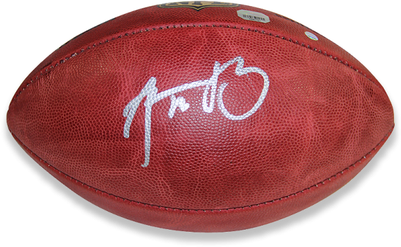 Official Nfl Football Png - Aaron Rodgers Signed Nfl Duke Football (fanatics (650x665), Png Download