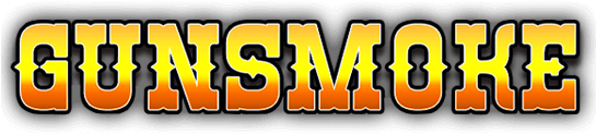 Game Logo Gunsmoke - Gunsmoke Logo (544x234), Png Download