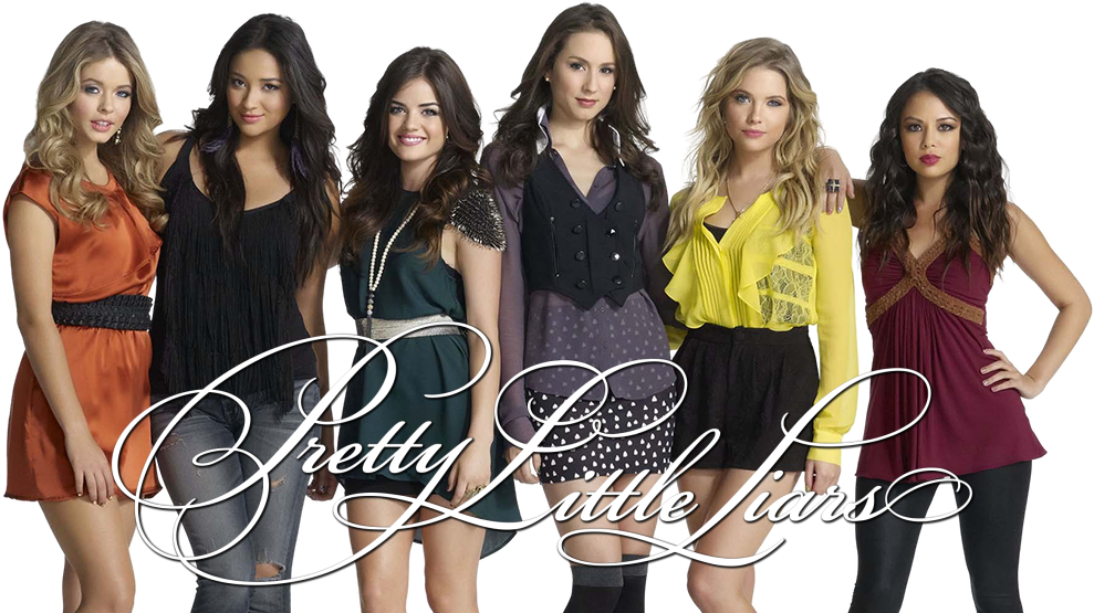 The Women Of Pretty Little Liars - Pretty Little Liars Hvem (1000x562), Png Download