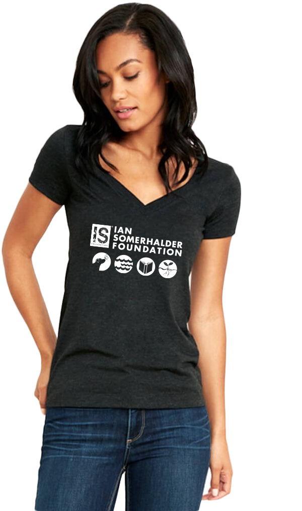 Isf Mission Slim Fit Vneck - Reebok Shoot Women (689x1034), Png Download