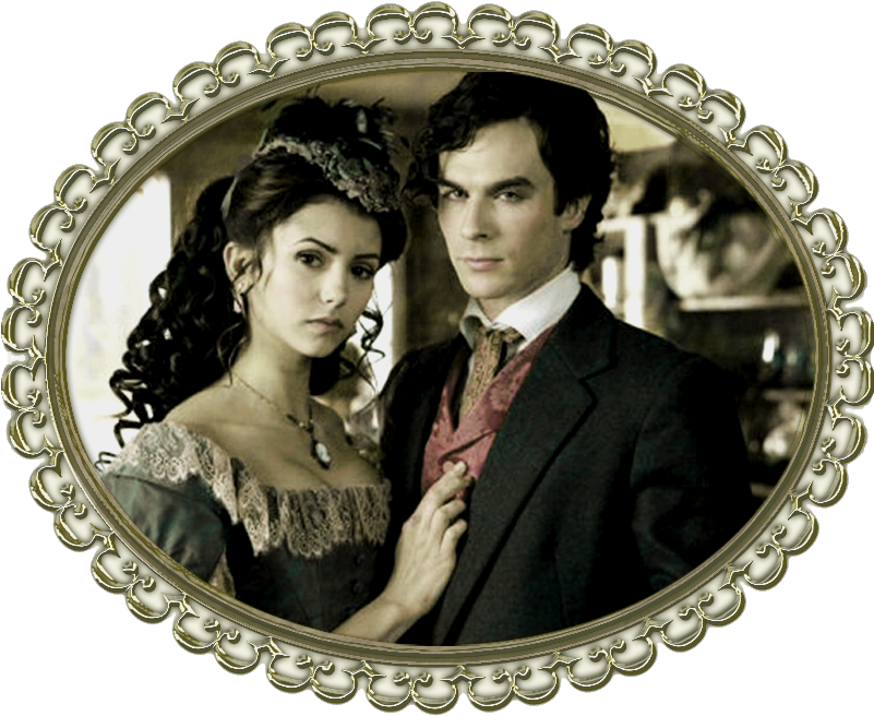 The Vampire Diaries Saga Images Damon & Katherine Hd - Vampire Diaries Real Life (850x737), Png Download