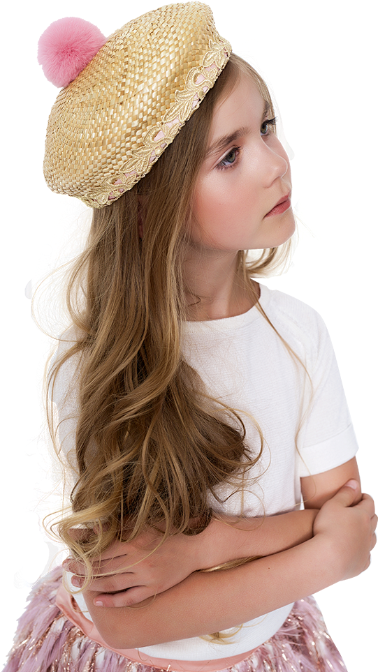 Aristocrat Kids Magic Pompom Straw Sailor Hat - Product (1000x1000), Png Download