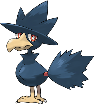 Murkrow - Pokemon Murkrow (431x431), Png Download