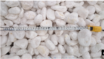Cheapest Smooth Round Landscaping White Pebbles - Pebble (350x350), Png Download