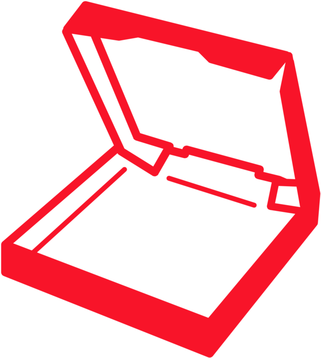 Pizza Box - Dry Waste (1000x1075), Png Download