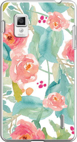Wild Watercolor Flower Iphone Case - Wild Watercolor Flower Blooms By Angiemakes - Customized (300x509), Png Download