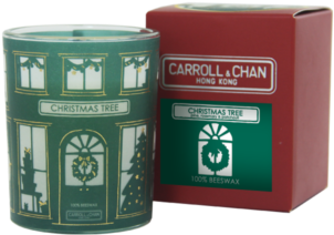 Christmas Tree 100% Beeswax Votive Candle - Christmas Votive Candle (500x500), Png Download
