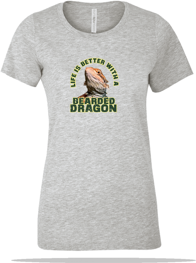 Better Bearded Dragon Ladies Tee - Meatball (1000x1000), Png Download
