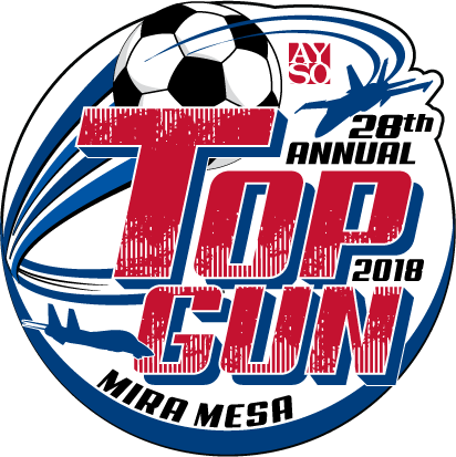 28th Annual Ayso Top Gun Soccer Tournament - Ayso Soccer (412x413), Png Download