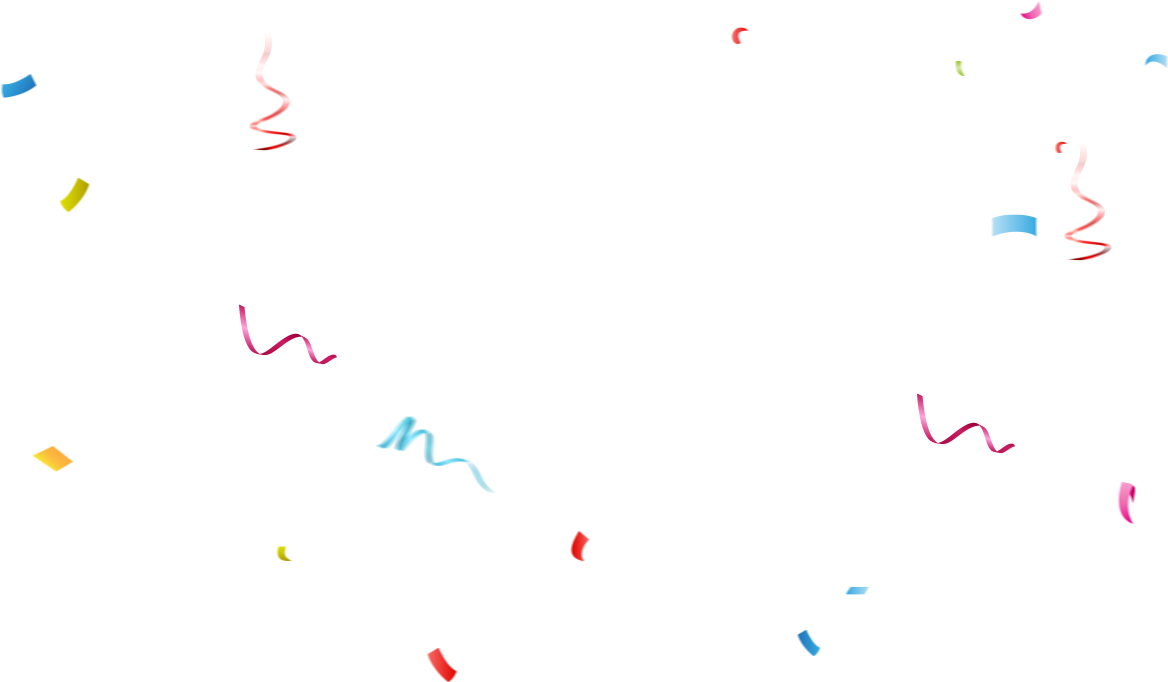 Triangle Pattern Color Holiday Ribbon Transprent Png - Transparente Serpentina Png (1310x914), Png Download