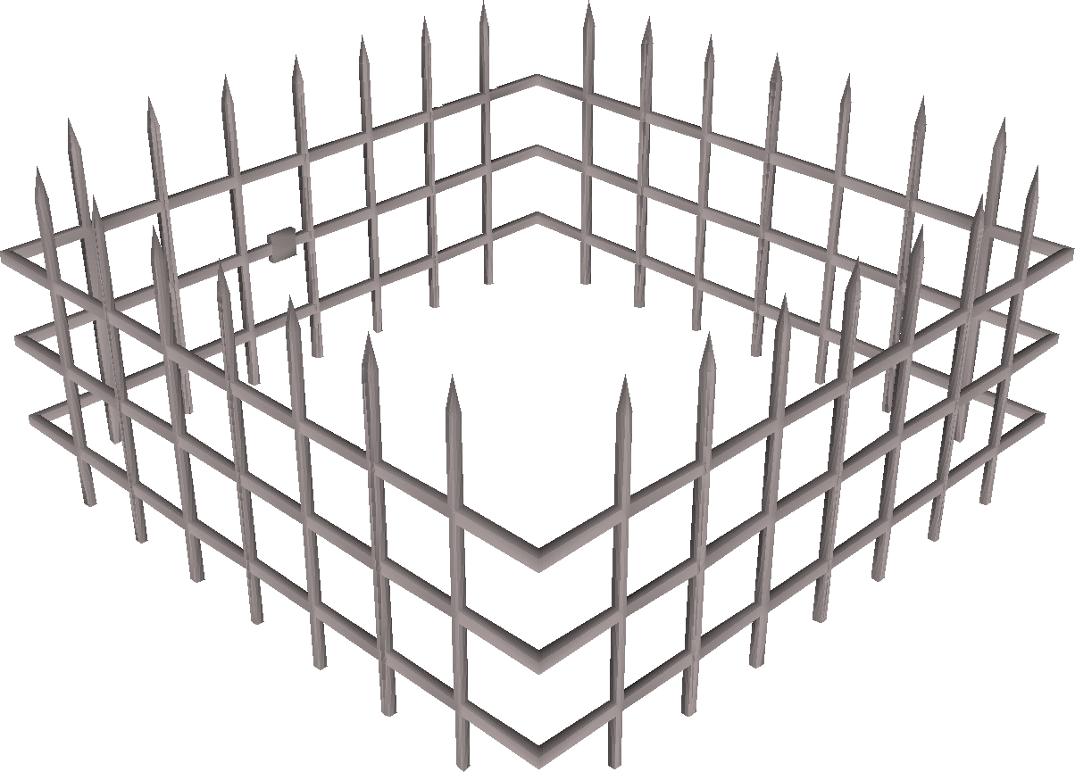Steel Cage Built - Puzzle Cube (1204x865), Png Download