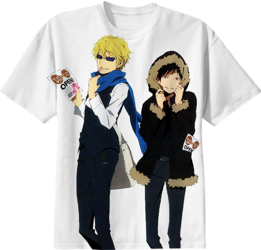 Shizuo And Izaya $38 - Izaya Orihara Official Art (856x820), Png Download